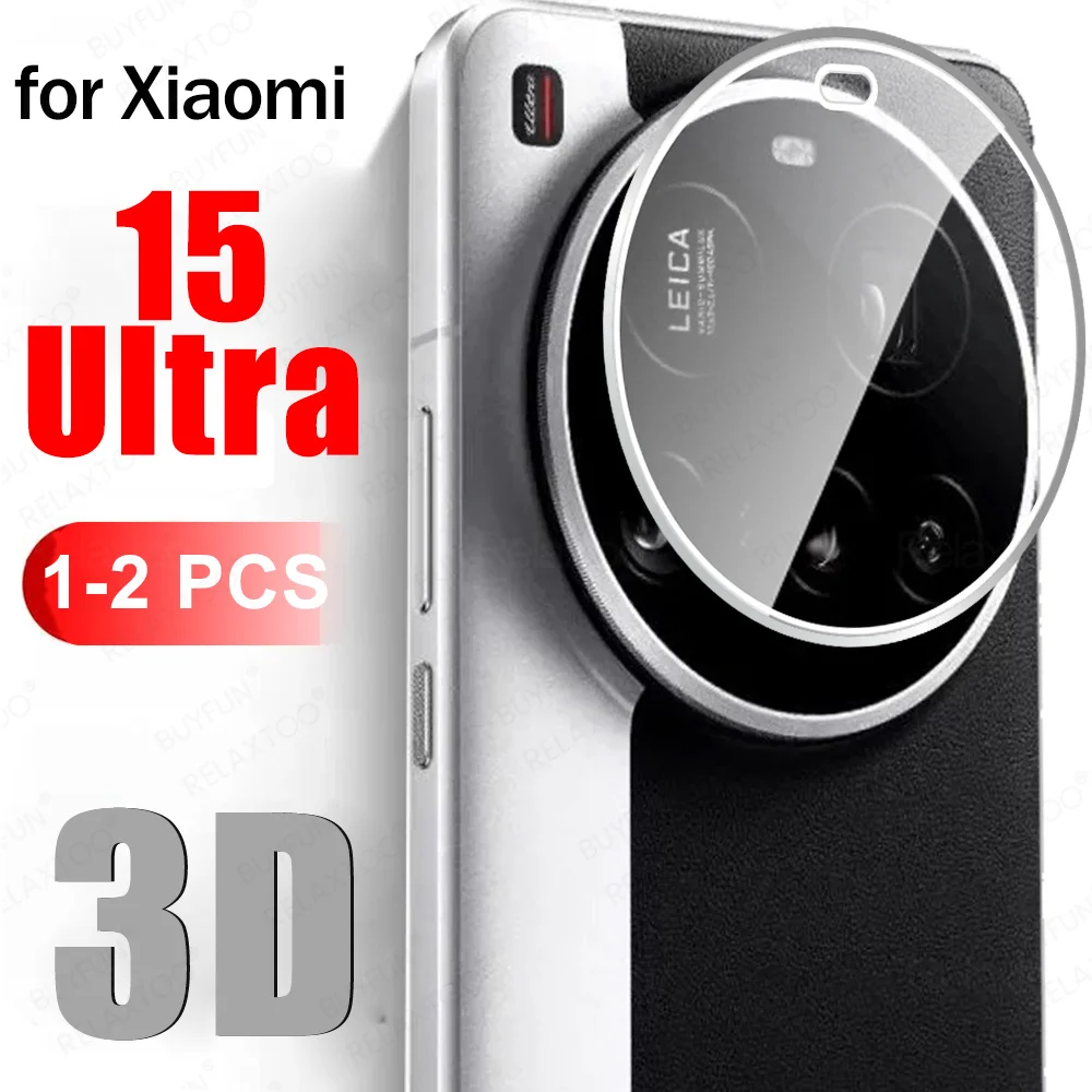 Photography Xiaomi - Protecteur de caméra HD incurvé 3D,