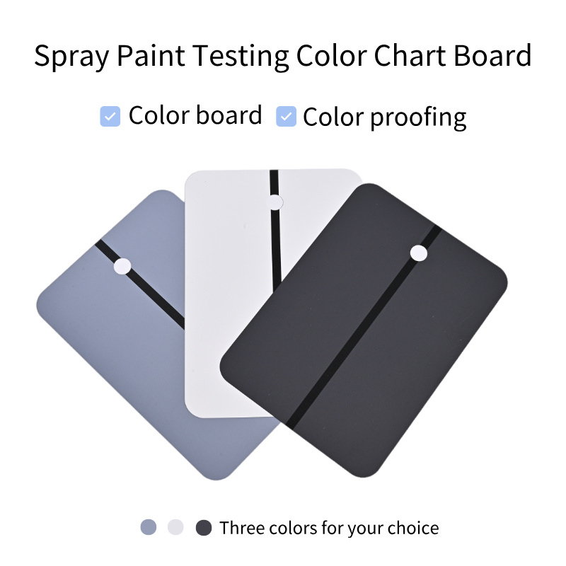 Color Checker Card - 50 pièces de plaques fines en