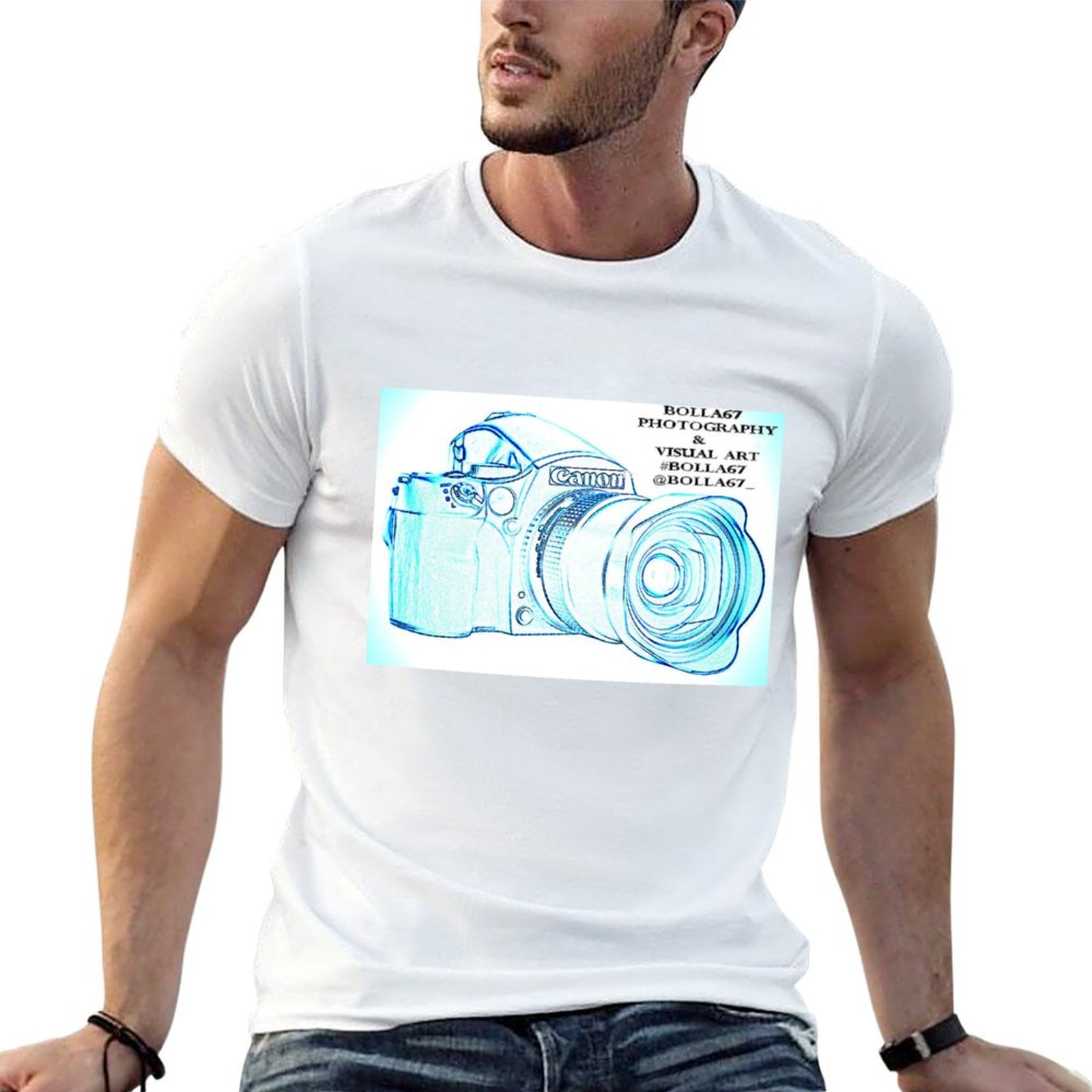 Uni Photography - BOLLA67 PHOTOGRAPHY LOGO III T-shirt simple