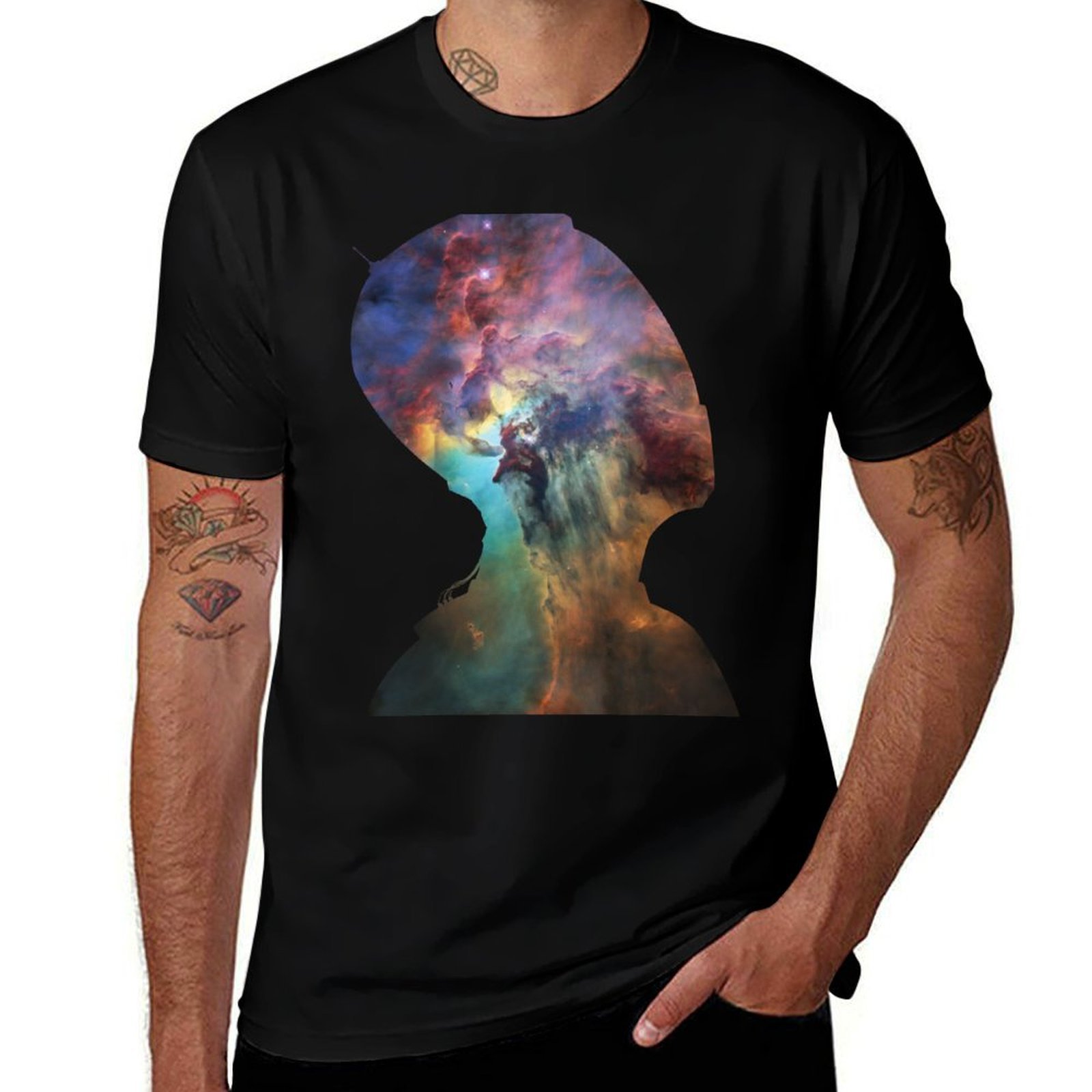 Uni Photography - T-shirt Hubble Photography, T-shirt uni pour