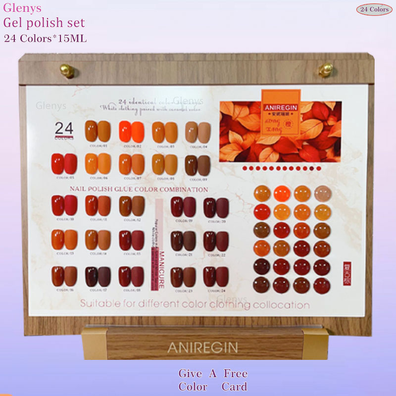 Color Checker Card - Nouveau Kit de Vernis à Ongles