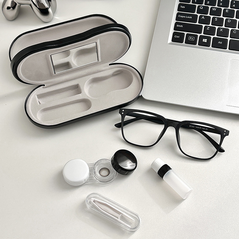 Boîte à lunettes Double couche - Lens Case Pouch avis et prix