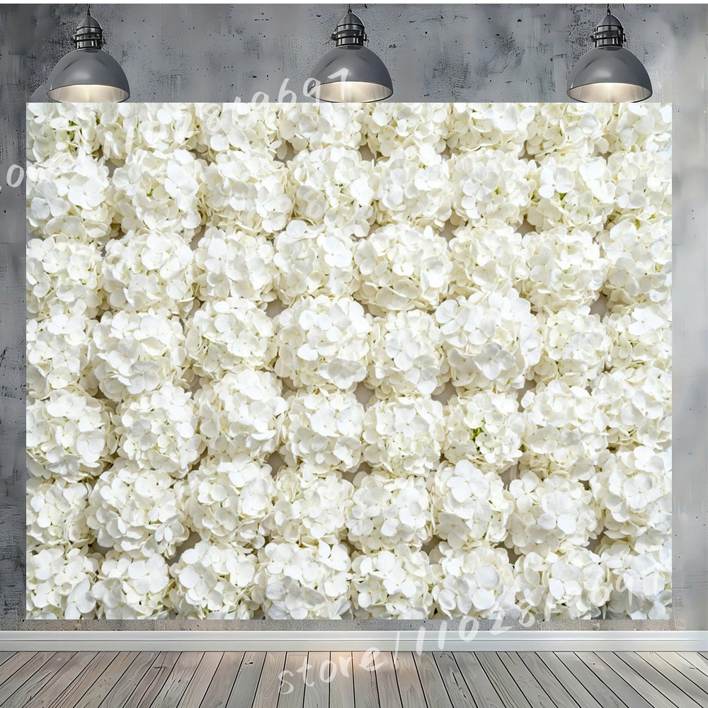 Arrangement de pivoine blanche - Photography Backdrop Muslin avis et prix