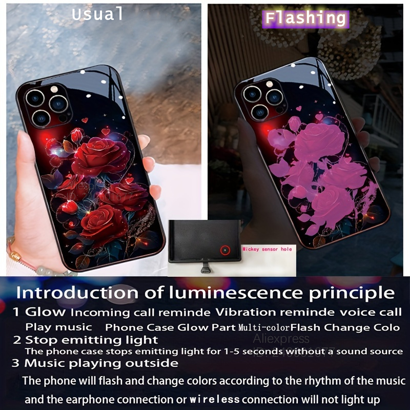 Coque de téléphone avec lumièr - Lens Case Pouch avis et prix