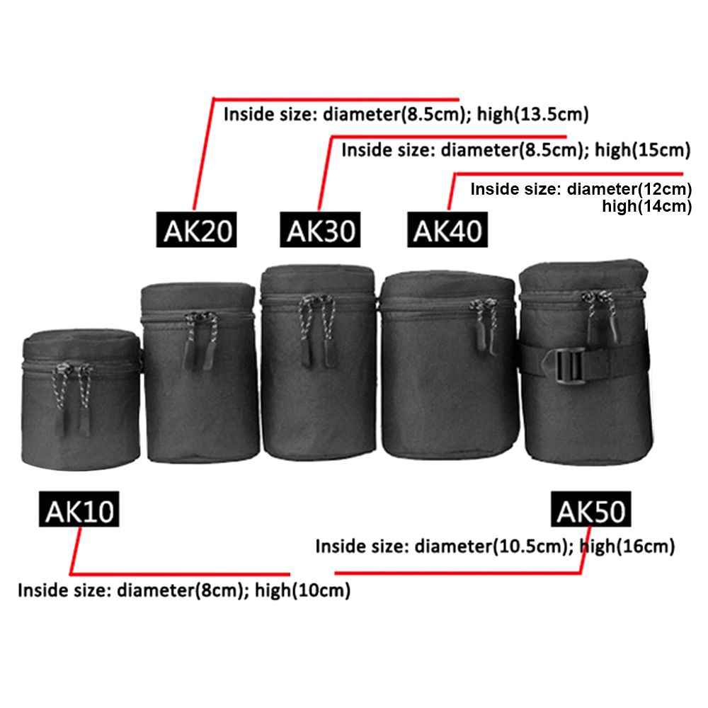 Sac d'objectif d'appareil phot - Lens Case Pouch avis et prix