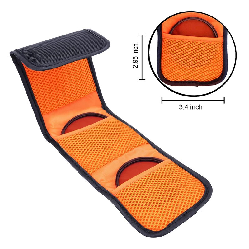 Sac à 3 poches pour filtres d' - Lens Case Pouch avis et prix